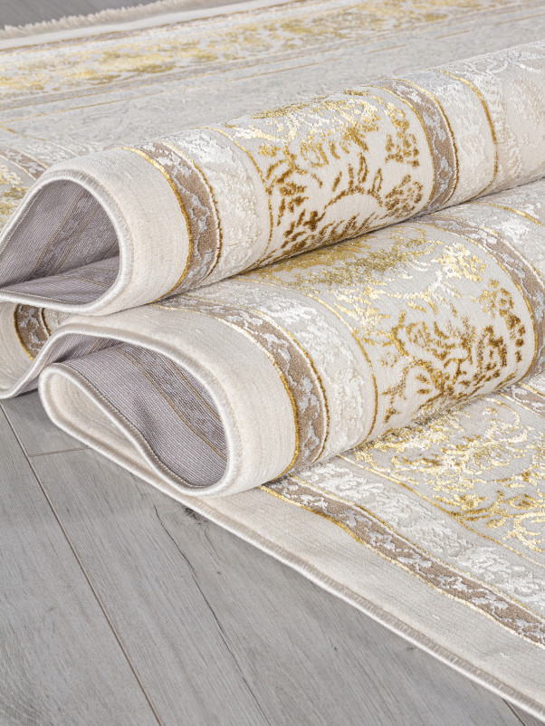 Ковер A123B - CREAM / GOLD FDY - Прямоугольник