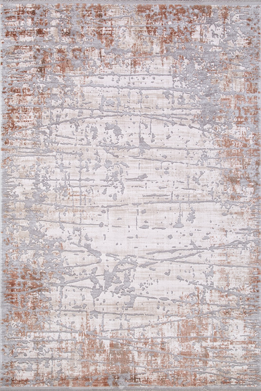 Ковер 5853B - GREY - BROWN - Прямоугольник