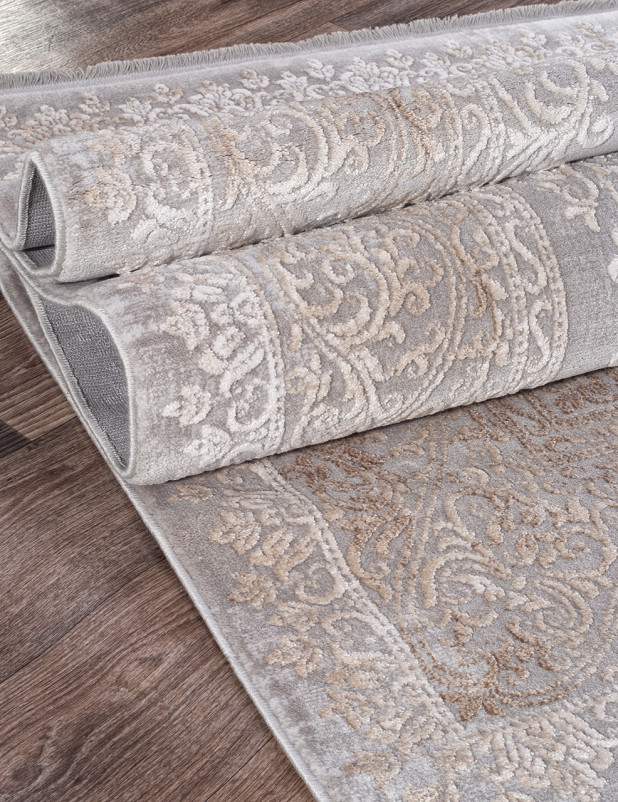 Ковер 5860B - GREY - BEIGE - Прямоугольник