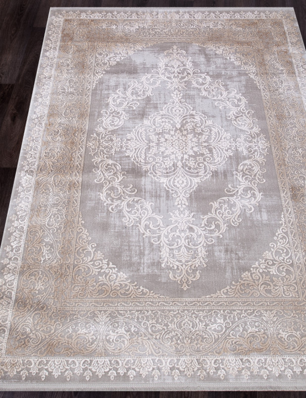 Ковер 5860B - GREY - BEIGE - Прямоугольник