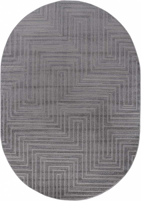 Ковер F412 - LIGHT GRAY - Овал