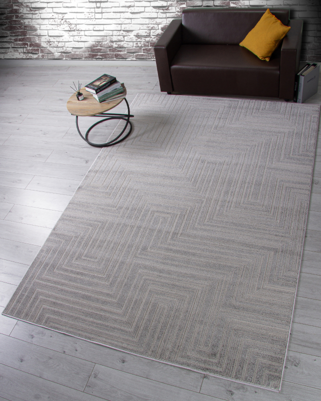 Ковер F412 - LIGHT GRAY - Прямоугольник