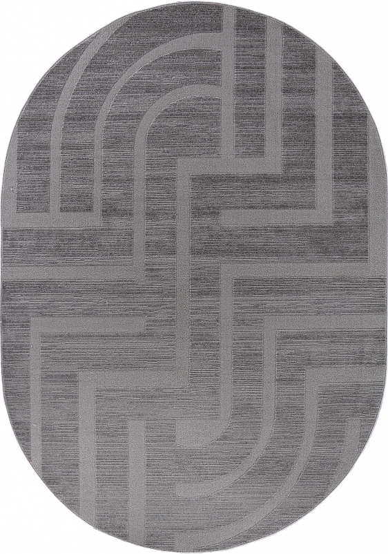 Ковер F439 - LIGHT GRAY - Овал