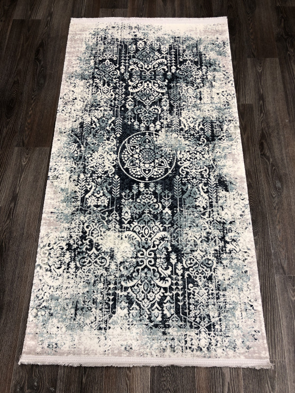 Ковер 9338H - BLUE / CREAM - Прямоугольник
