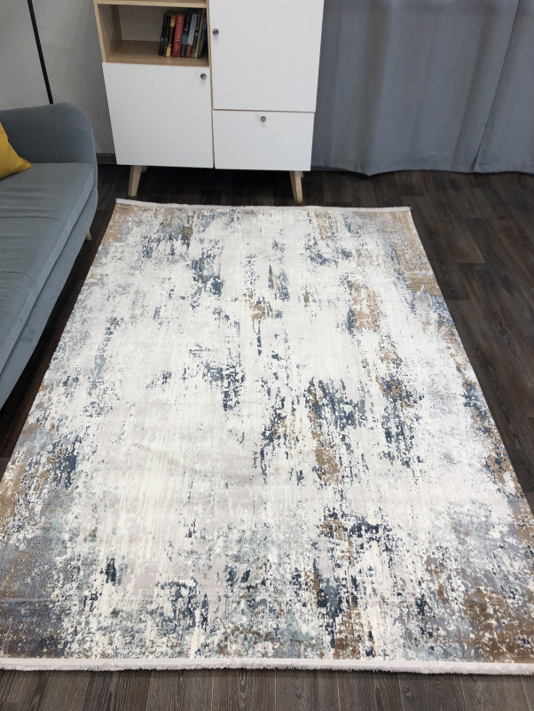 Ковер 9347H - BLUE / CREAM - Прямоугольник