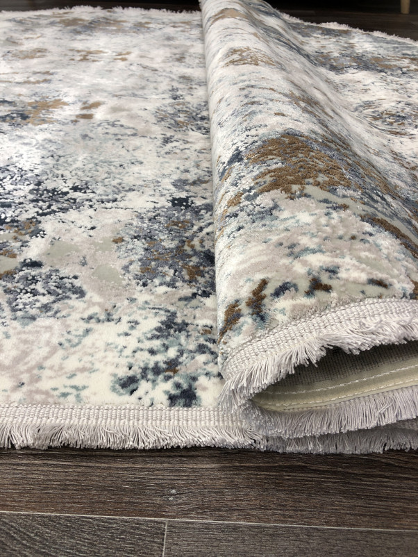 Ковер 9354H - BLUE / CREAM - Овал