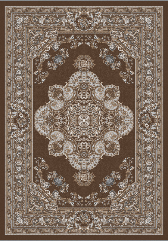 Ковер D727 - BROWN - Прямоугольник