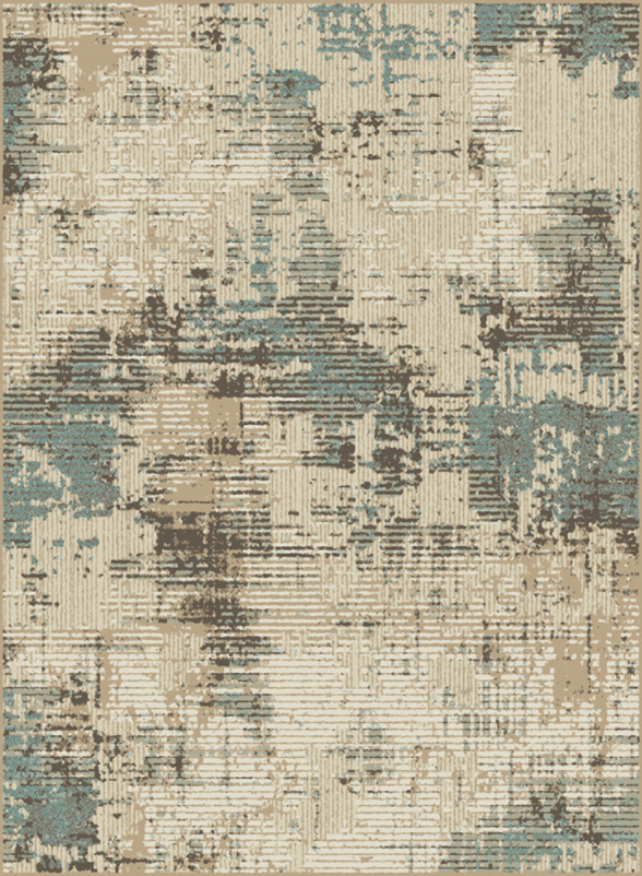 Ковер G230 - BEIGE-BLUE - Прямоугольник