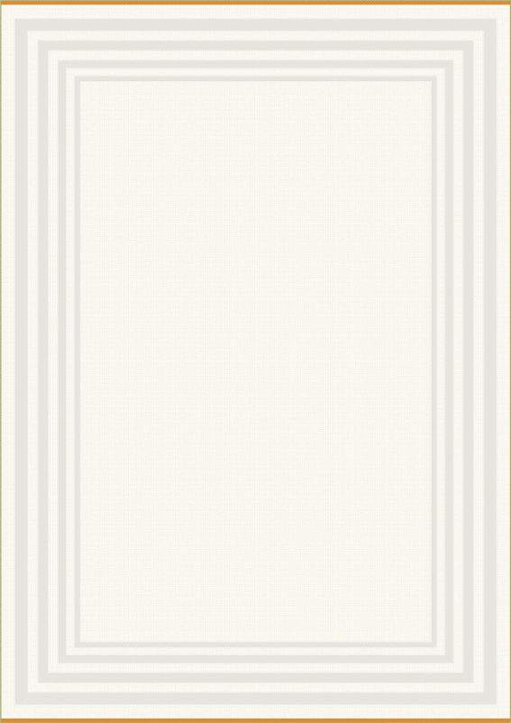 Ковер 00654 - CREAM / GREY - Прямоугольник