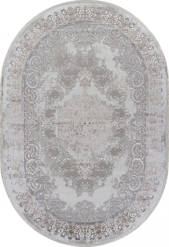 Ковер L270A - CREAM SHRINK / VIZON FDY - Овал