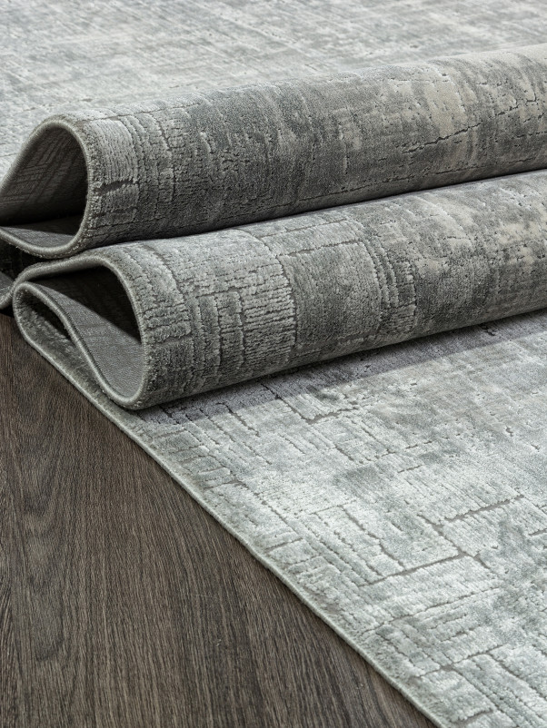 Ковер A158AG - GREY / L.BEIGE - Прямоугольник