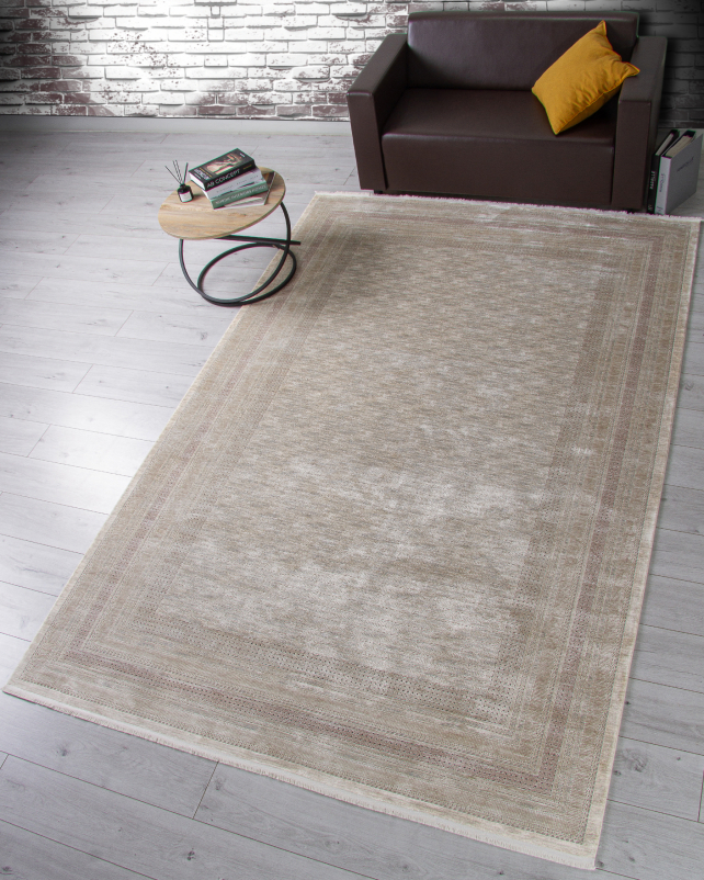 Ковер A809AP - L.BEIGE / GREY - Прямоугольник