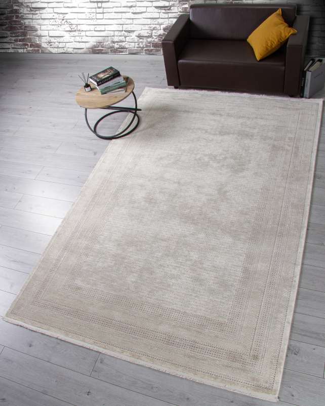 Ковер A809AP - L.BEIGE / GREY - Прямоугольник