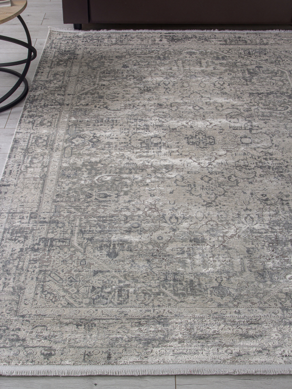 Ковер F999DG - GREY / L.GREY - Прямоугольник