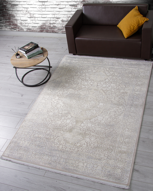 Ковер Y5081RS - L.BEIGE / GREY - Прямоугольник
