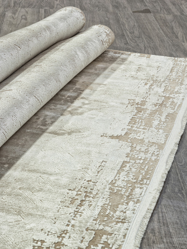 Ковер Y5338Q - L.BEIGE / L.BROWN - Прямоугольник