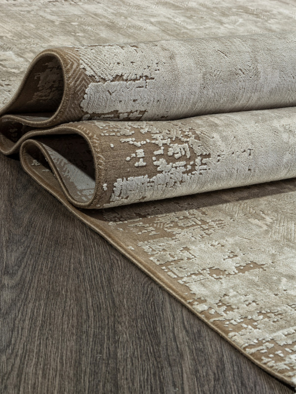 Ковер Y5338Q - L.BEIGE / L.BROWN - Прямоугольник