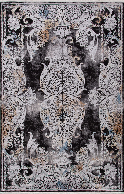 Ковер 18131 - GRAY / BLACK - Прямоугольник