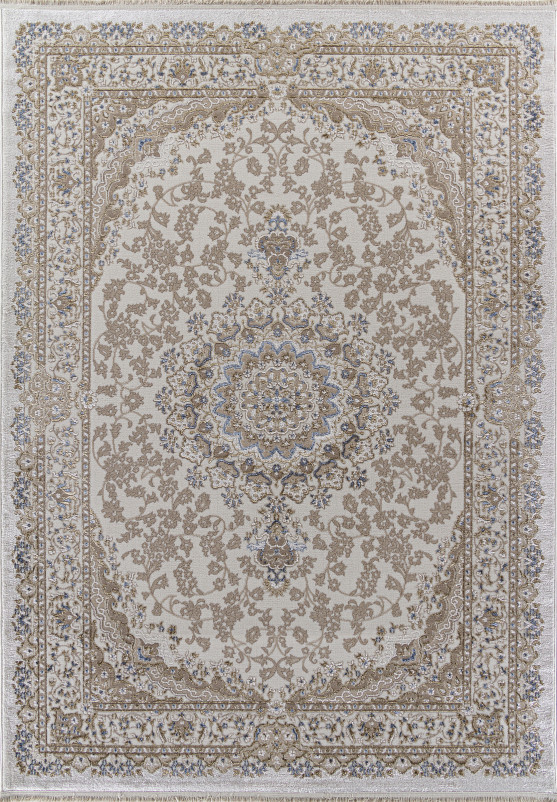 Ковер 27239A - CREAM / BLUE - Прямоугольник