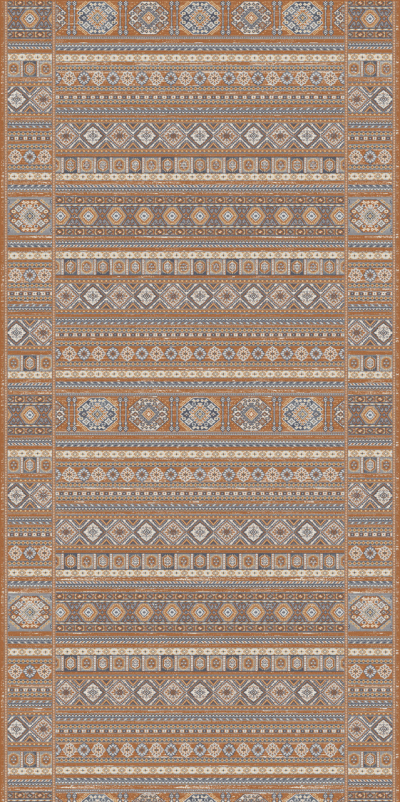 Ковер F602 - ORANGE - Дорожка