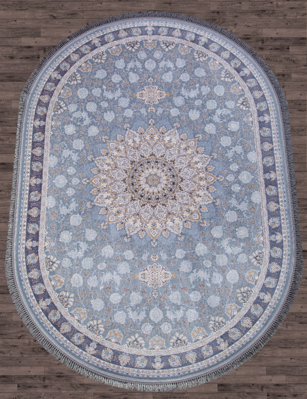 Ковер G253 - Pale-Blue - Овал