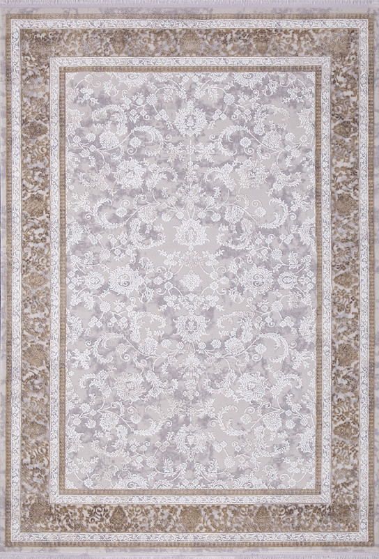 Ковер 04012B - WHITE / L.BEIGE - Прямоугольник