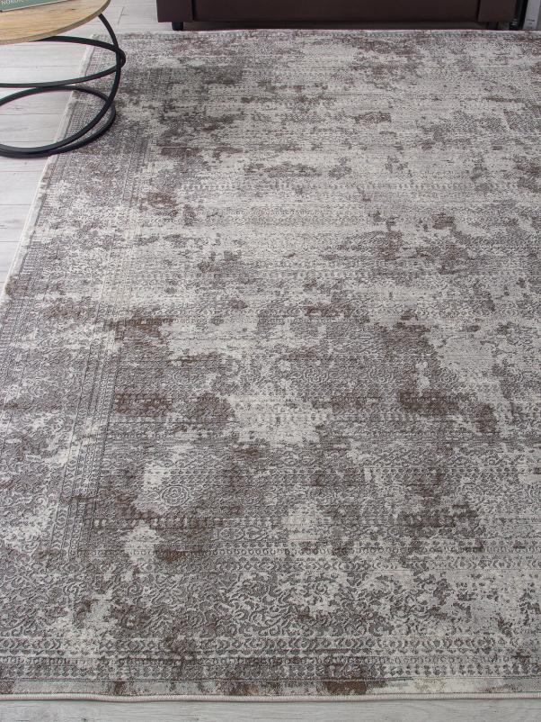 Ковер F239 - GRAY-BEIGE - Прямоугольник