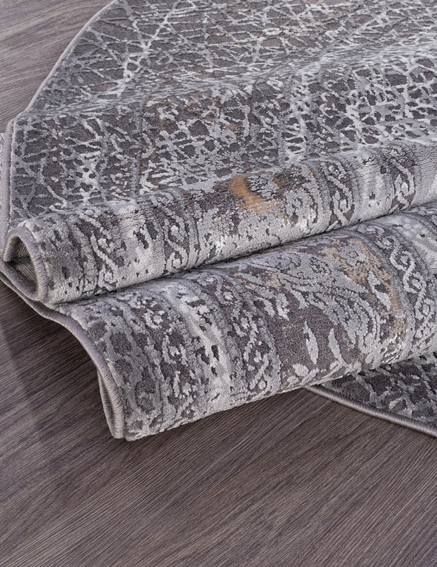 Ковер 34333 - 958 GREY / BROWN - Овал