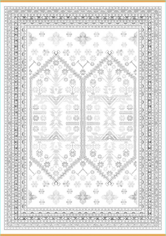 Ковер 00795 - GREY - Прямоугольник