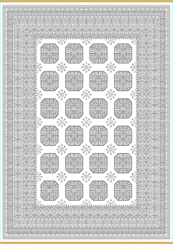 Ковер 00796 - GREY - Прямоугольник