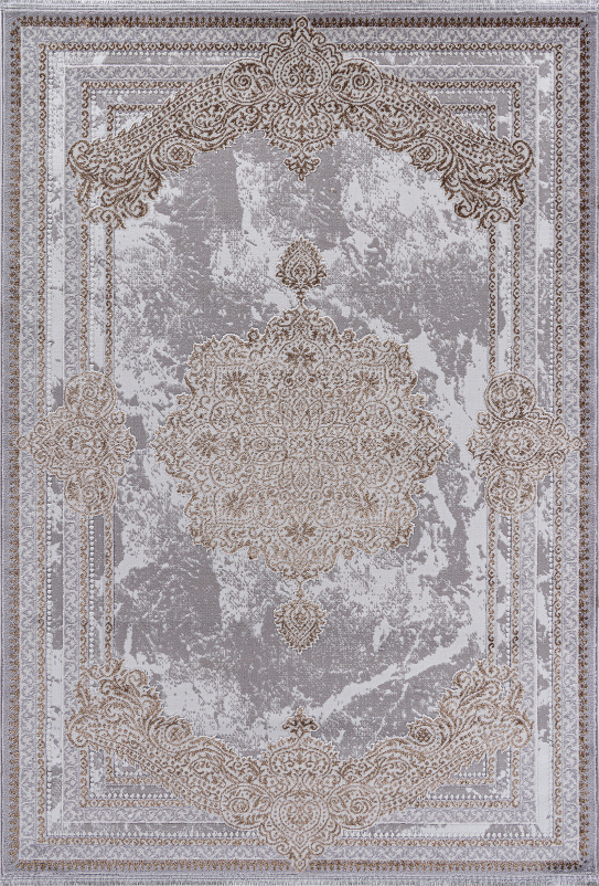 Ковер F580 - GRAY-GREEN - Прямоугольник