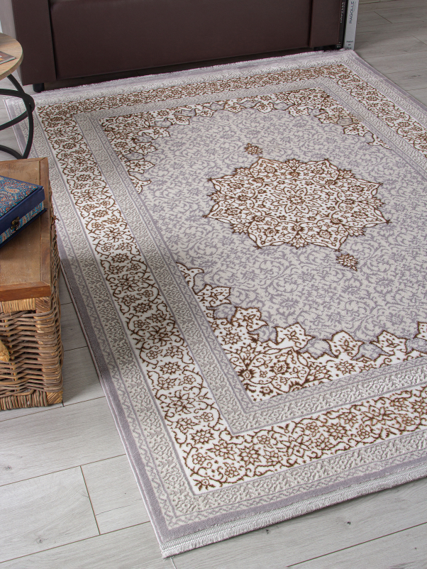 Ковер F584 - GRAY-GREEN - Прямоугольник