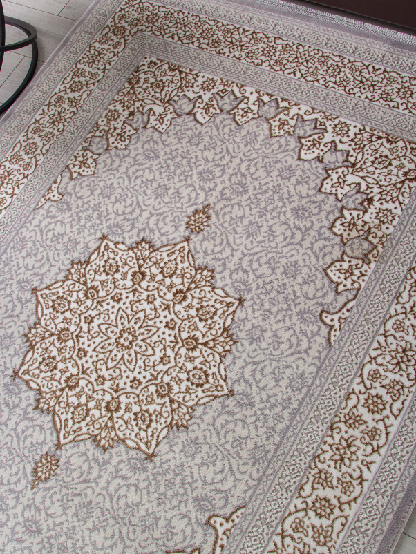 Ковер F584 - GRAY-GREEN - Прямоугольник