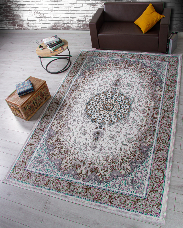 Ковер F605 - GREEN-BLUE - Прямоугольник