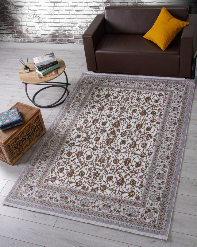 Ковер F608 - GRAY-GREEN - Прямоугольник