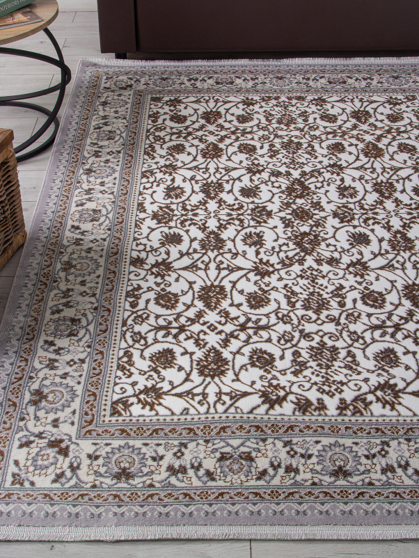 Ковер F608 - GRAY-GREEN - Прямоугольник