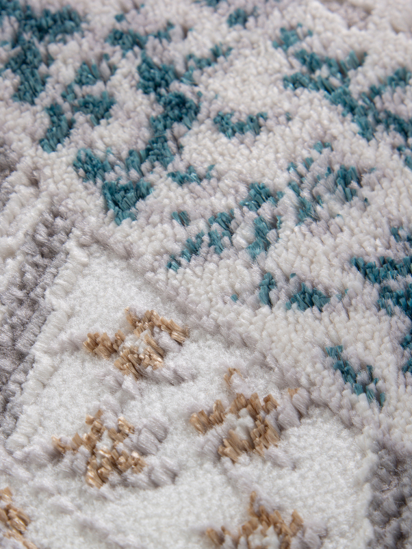 Ковер F637 - GREEN-BLUE - Прямоугольник