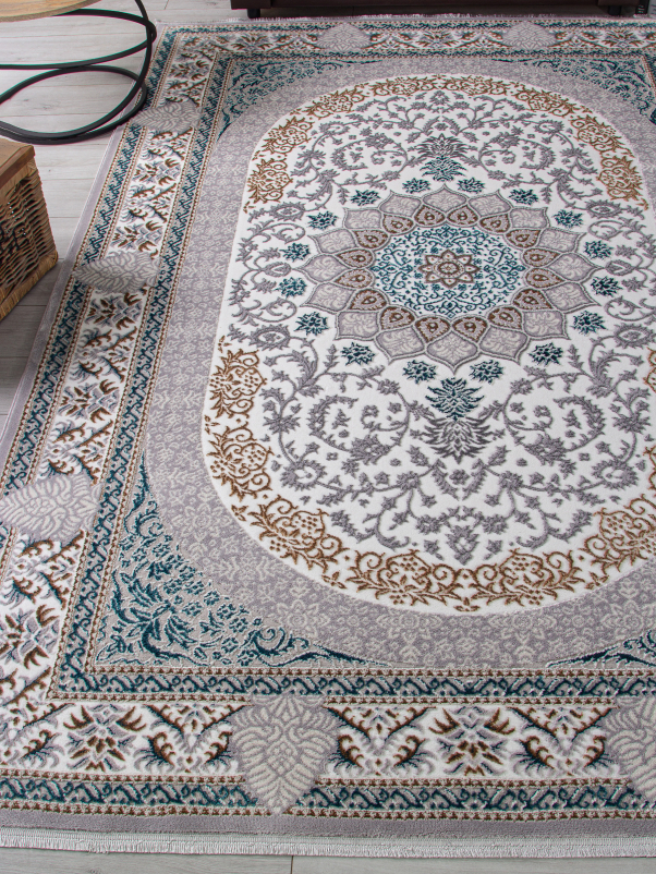 Ковер F638 - GREEN-BLUE - Прямоугольник