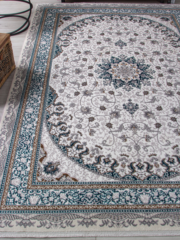 Ковер F639 - GREEN-BLUE - Прямоугольник