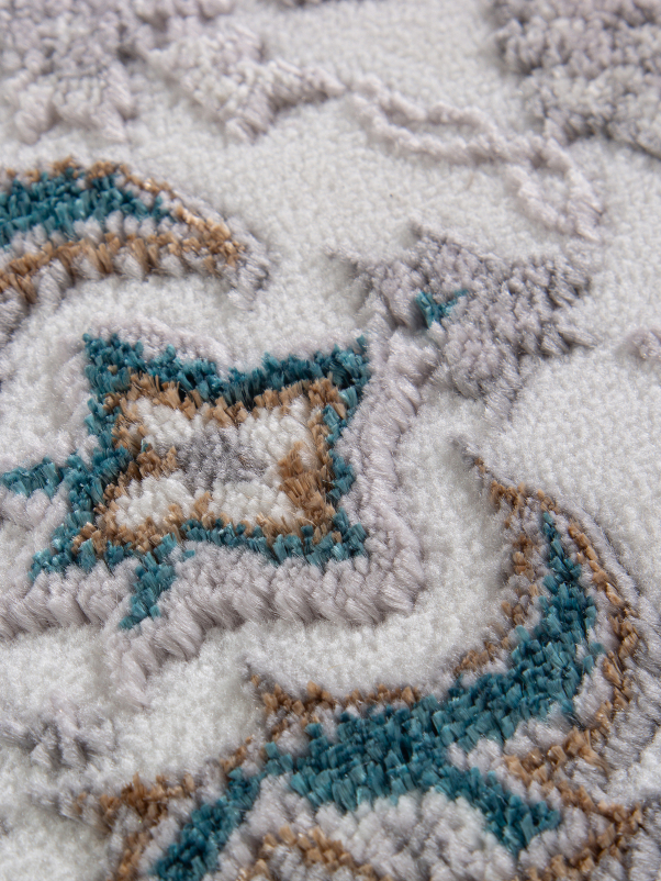 Ковер F639 - GREEN-BLUE - Прямоугольник