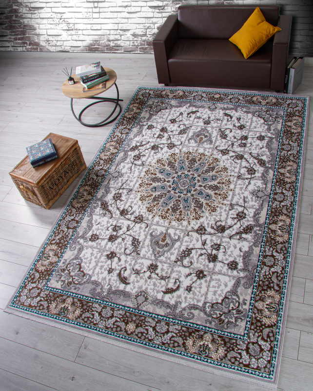 Ковер F640 - GREEN-BLUE - Прямоугольник