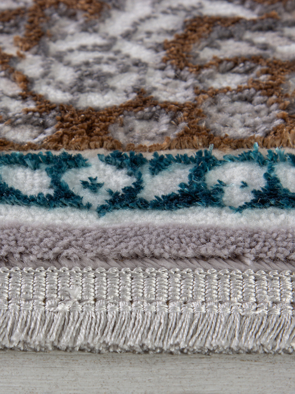 Ковер F640 - GREEN-BLUE - Прямоугольник