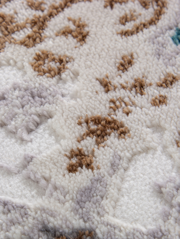 Ковер F640 - GREEN-BLUE - Прямоугольник