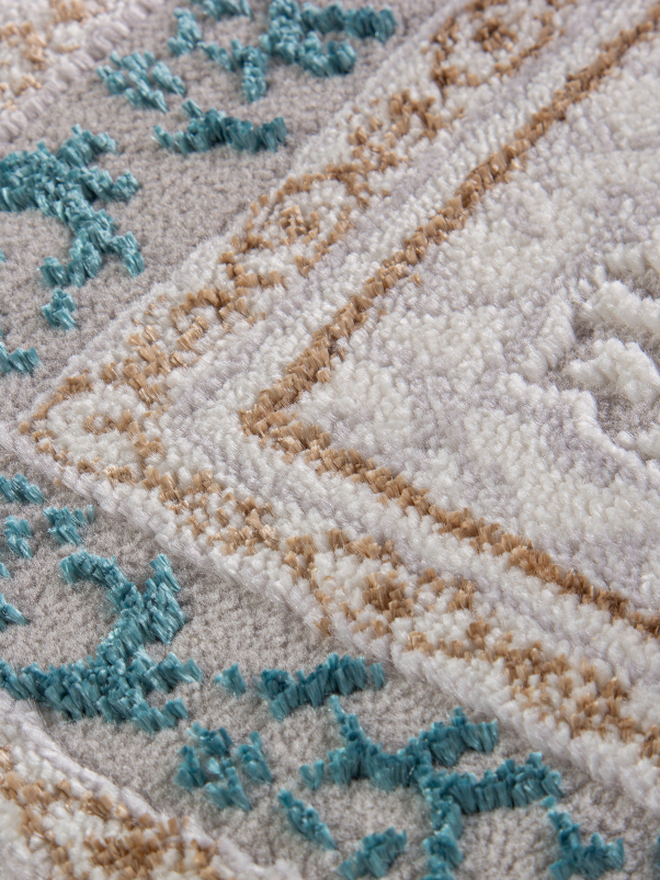 Ковер F641 - GREEN-BLUE - Прямоугольник