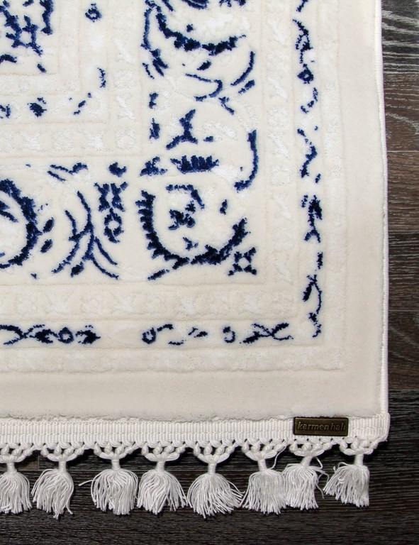 Ковер 07855A - BLUE / WHITE - Прямоугольник