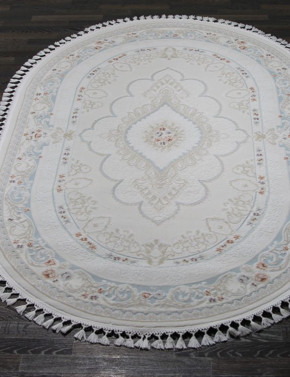Ковер 07928T - BLUE / BLUE - Овал