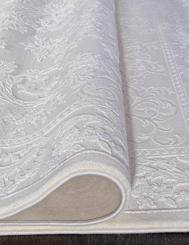 Ковер 8006 - WHITE / WHITE - Прямоугольник