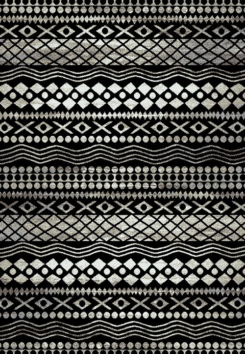 Ковер 4942 - BROWN-BLACK - Прямоугольник