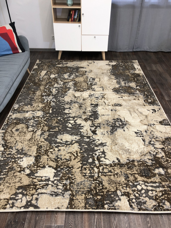 Ковер 4086 - BEIGE-GRAY - Прямоугольник