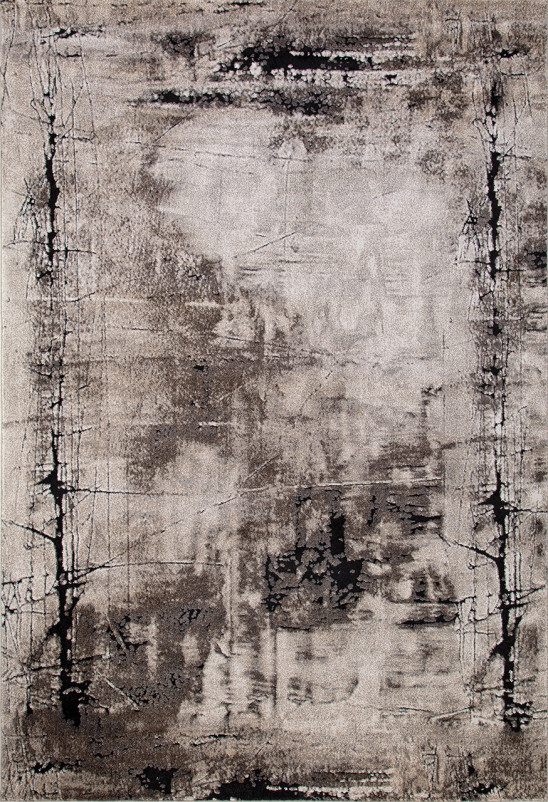 Ковер 4870 - BEIGE-BLACK - Прямоугольник